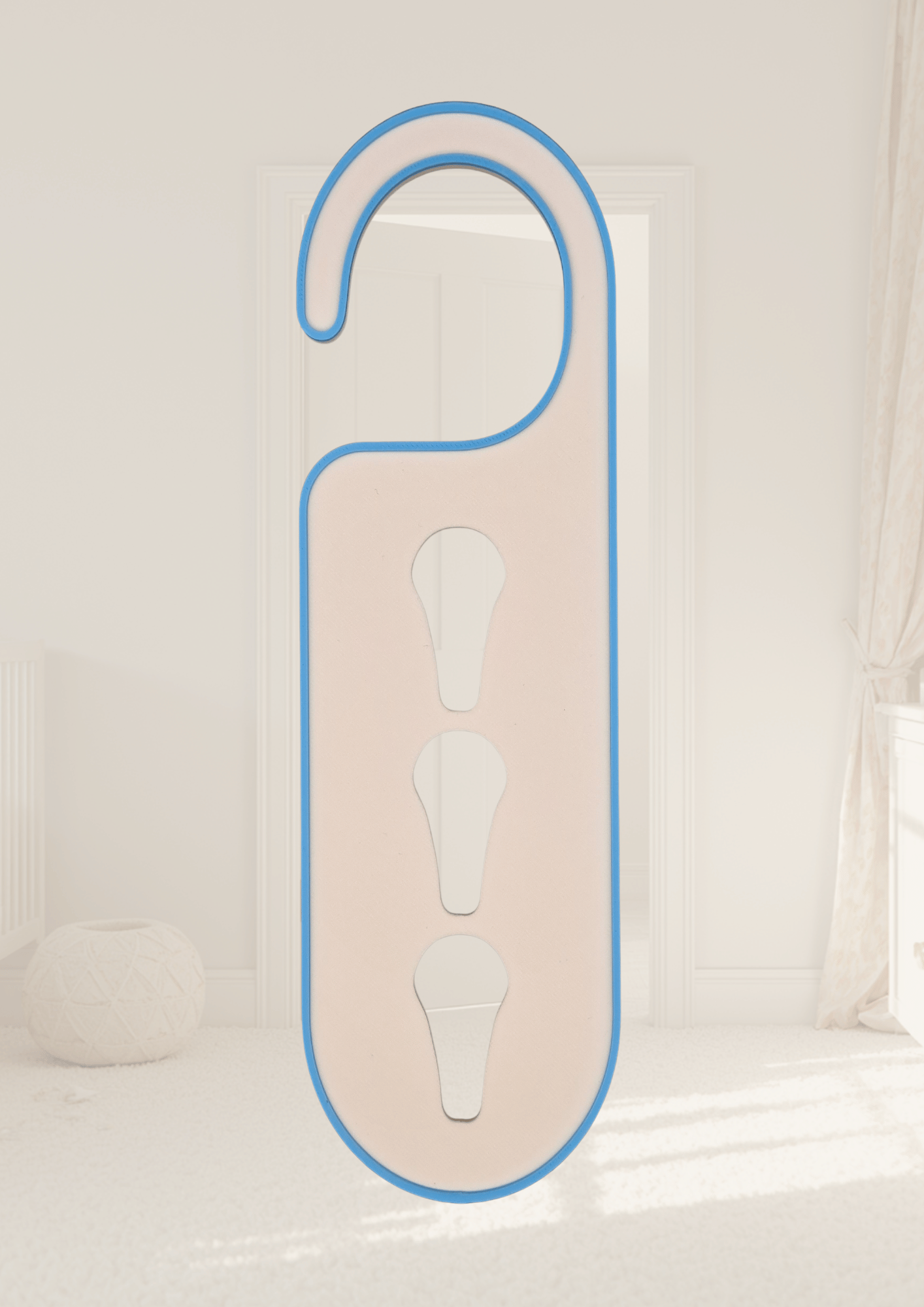 Dummy Dock™ Door Dummy Organiser | Nursery Storage Solution
