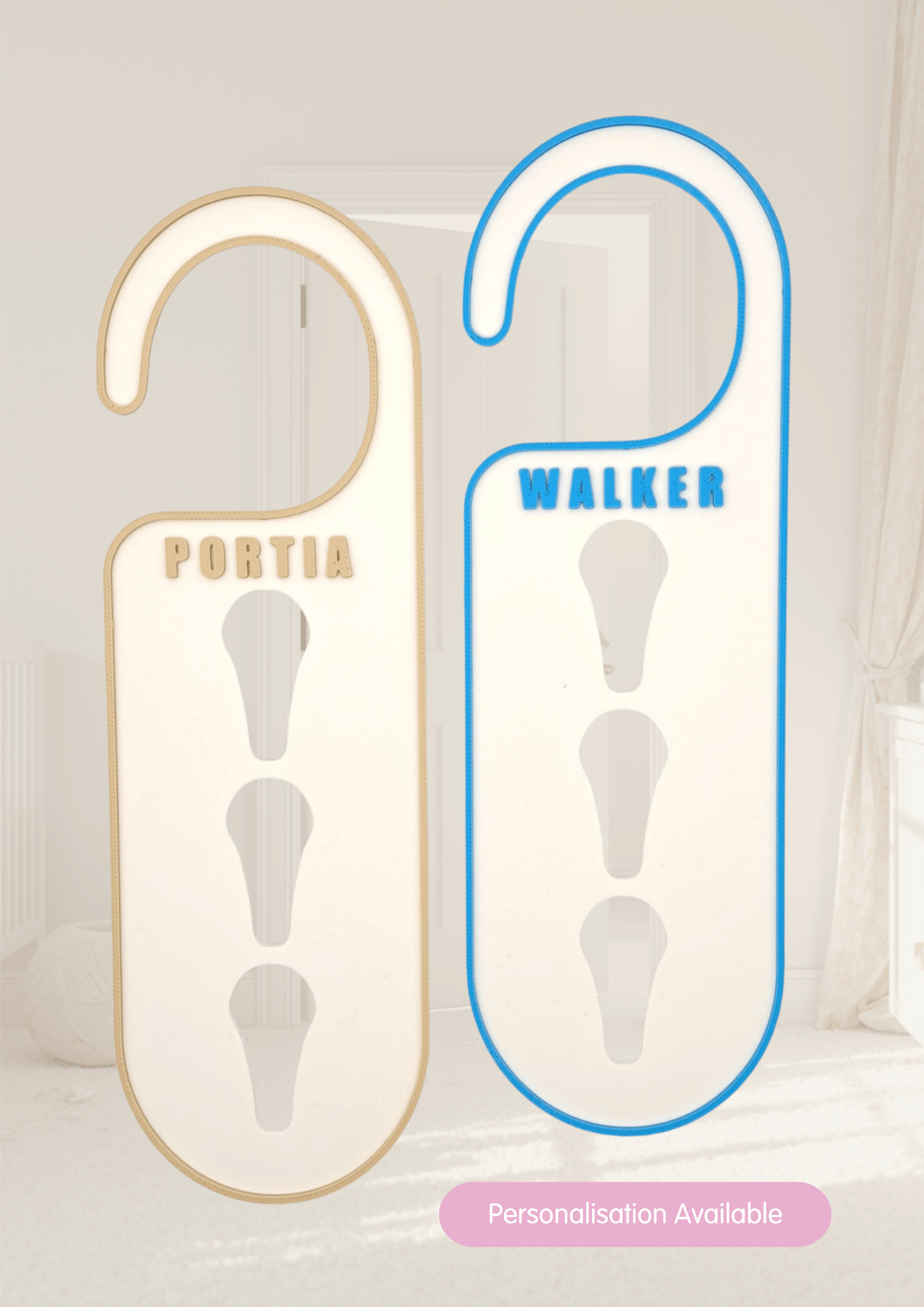 Dummy Dock™ Door Dummy Organiser | Nursery Storage Solution