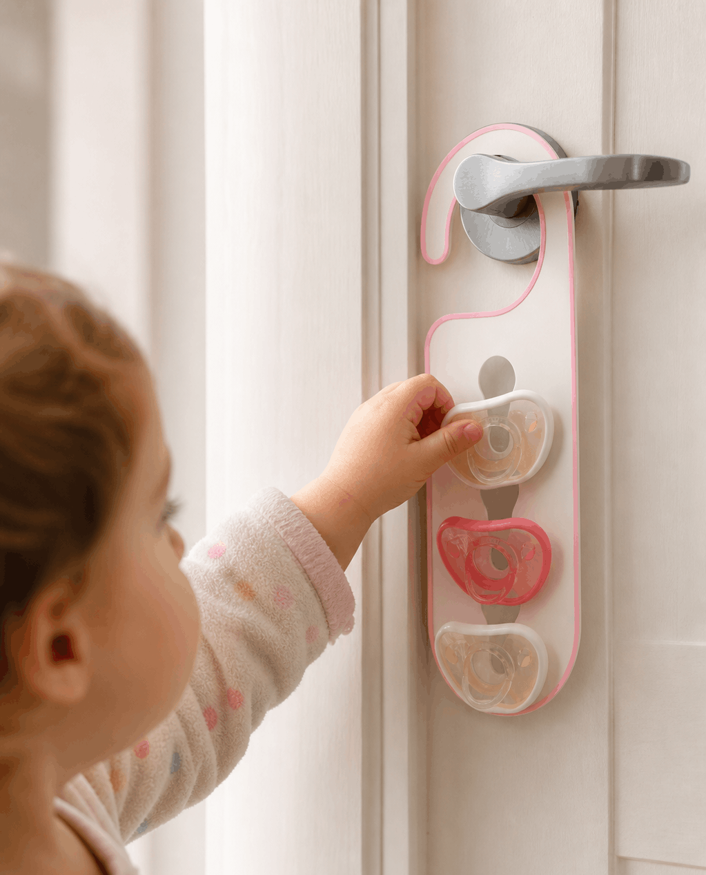Dummy Dock™ Door Dummy Organiser | Nursery Storage Solution